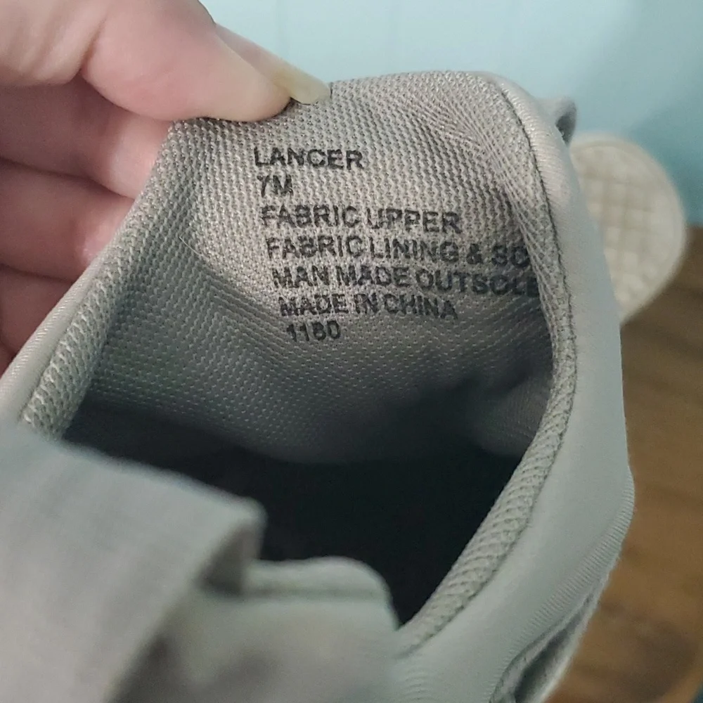 Steve Madden Lancer gray sneaker tennis shoe - Picture 10 of 10